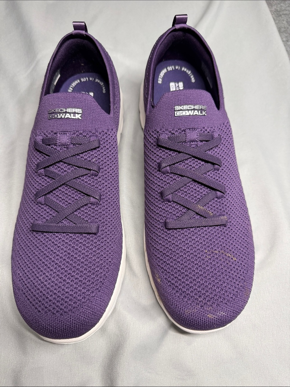 Skechers GOwalk Women’s Slip-On Athletic Shoes - Purple